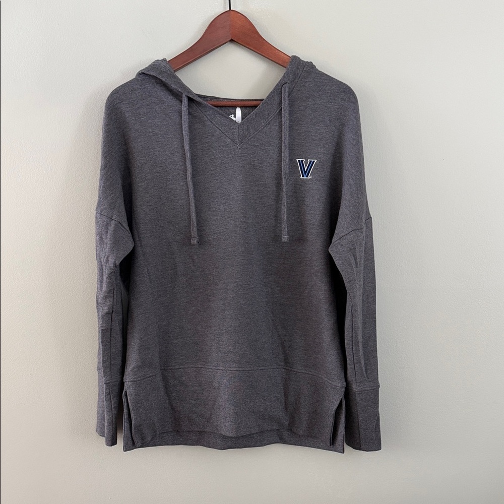 Johnnie-O Villanova Wildcats Gray Hooded Pullover Sweatshirt Men’s S Modal Blend